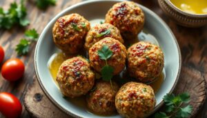Almôndegas vegetarianas