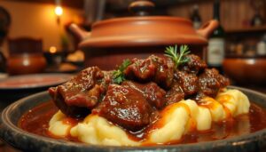 Receita de Carne de panela com vinho