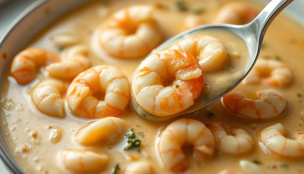 Receita de Creme de camarão