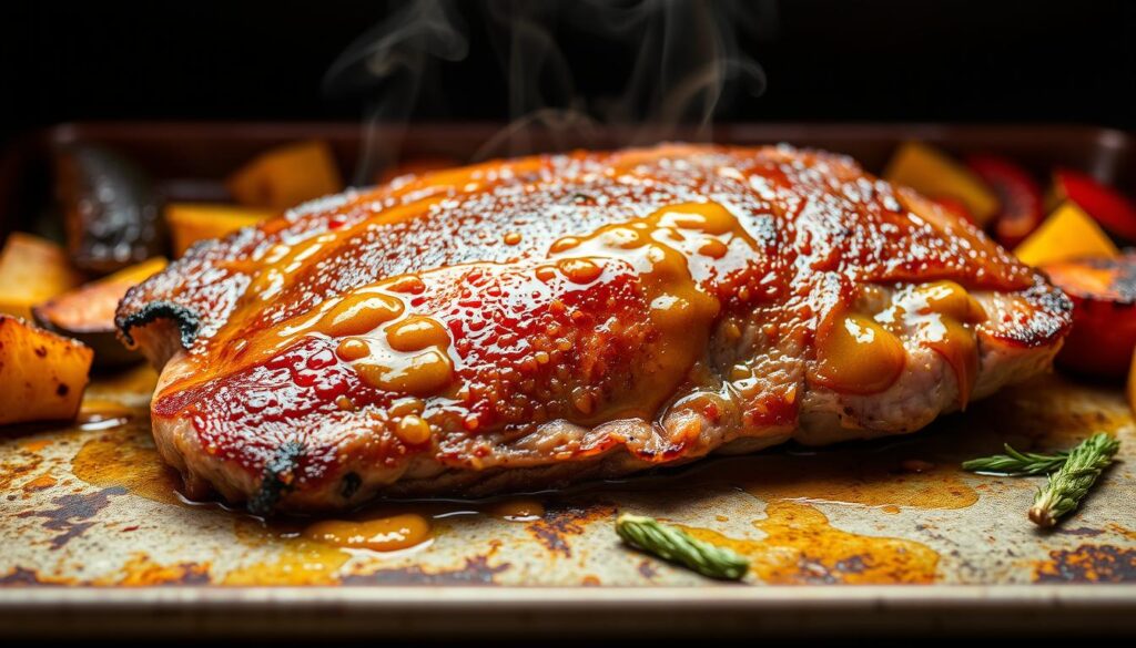 Receita de Fraldinha assada no forno com mostarda