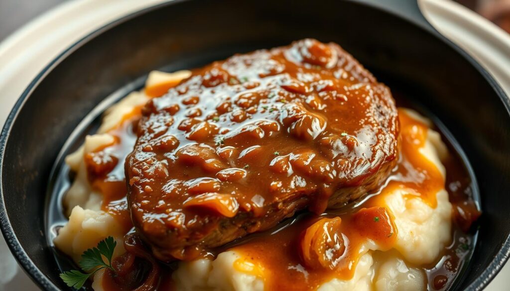 bife de fígado acebolado