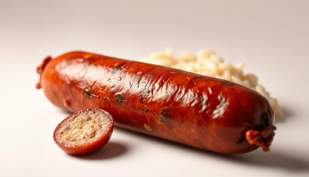 linguiça para receita de arroz cremoso