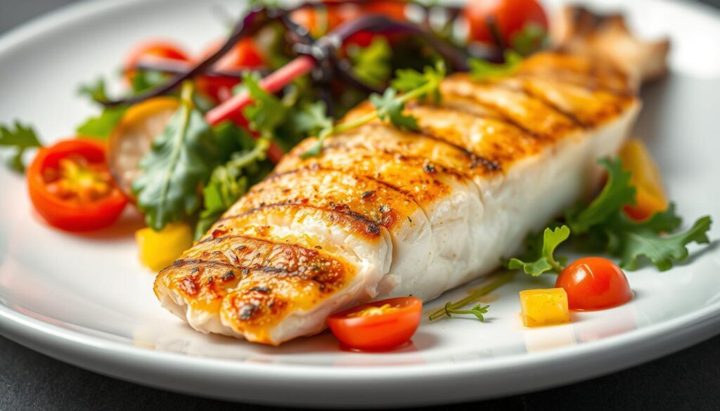 prato de peixe crocante