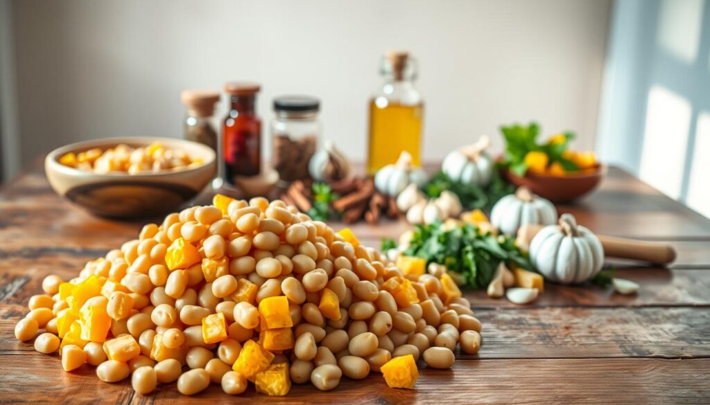 receita de feijão com abóbora