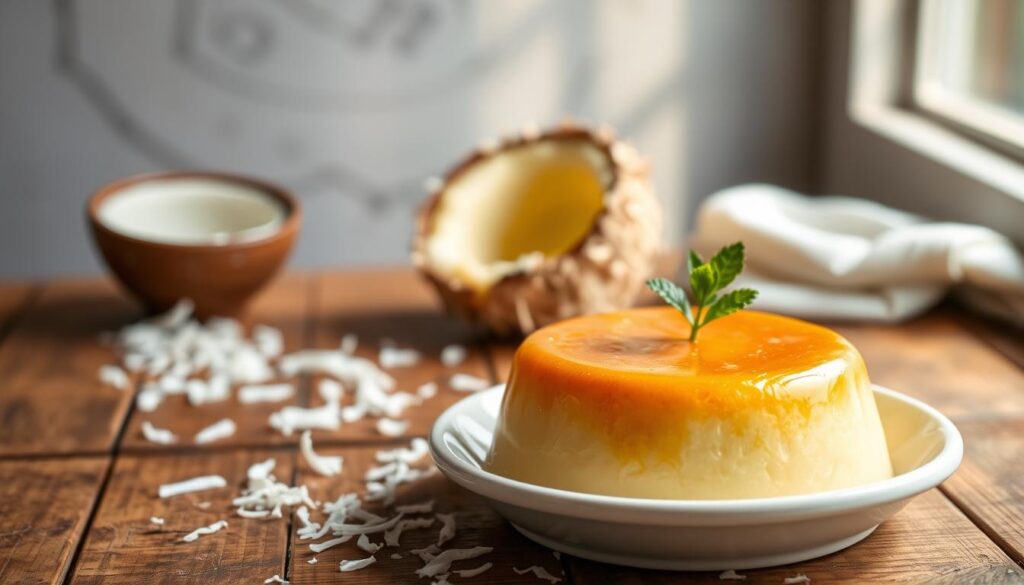 receita de pudim de coco