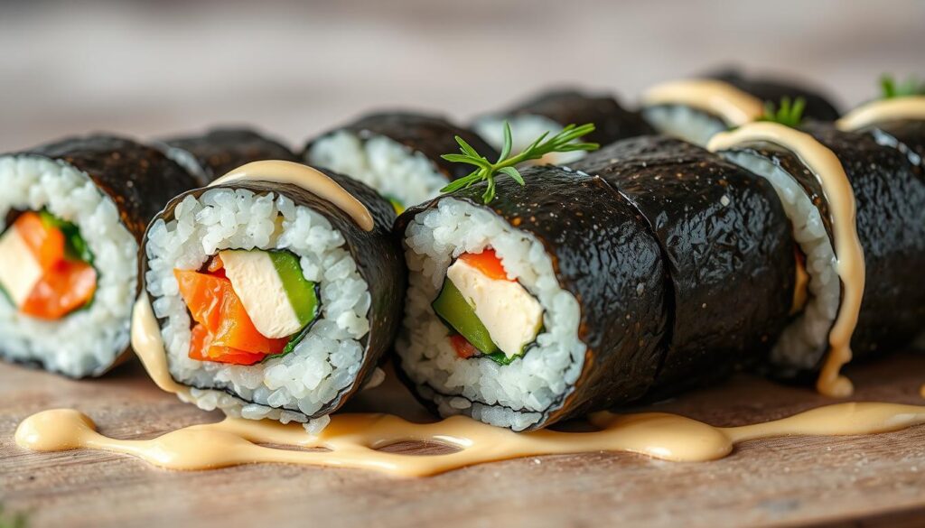 sushi de cream cheese