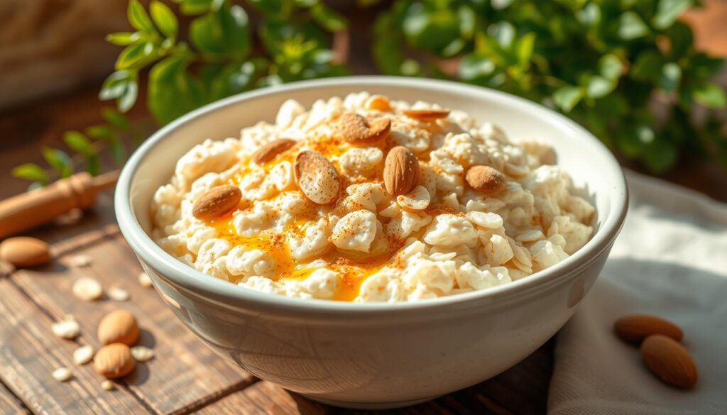 Receita de Mingau de aveia fit