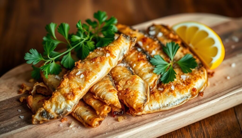 Receita de Sardinha frita sequinha