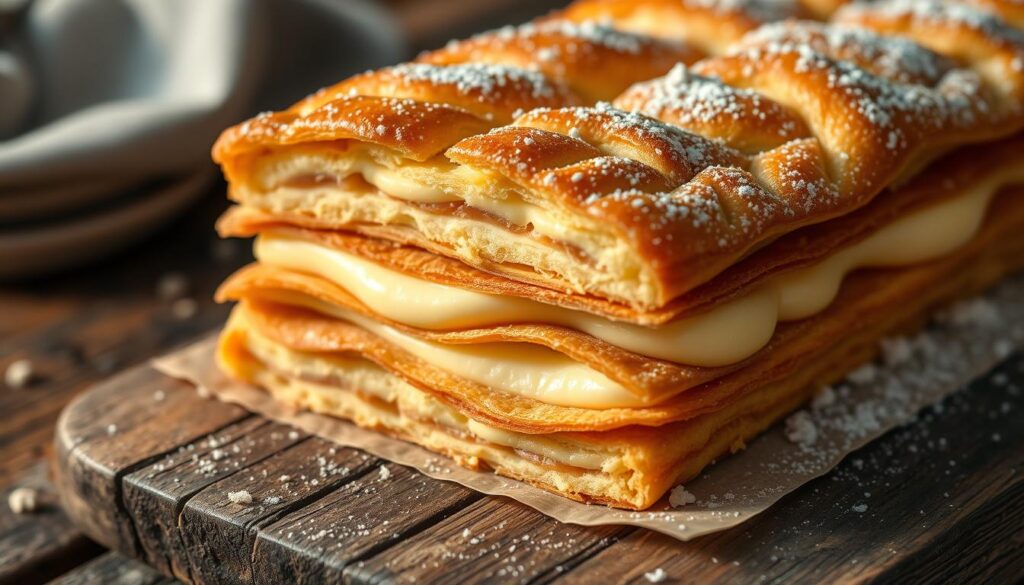 Torta Napoleão tradicional