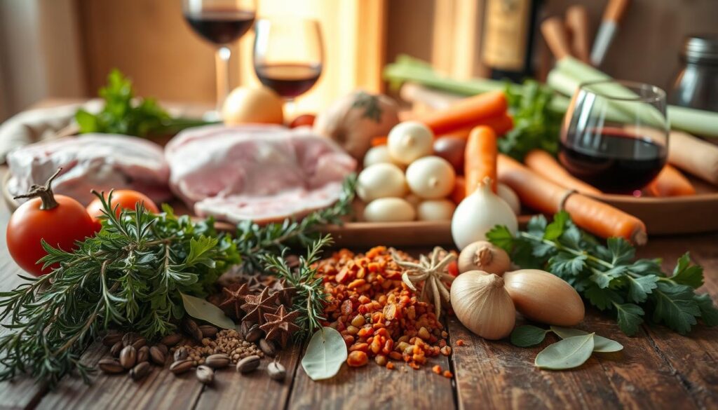 ingredientes para ossobuco