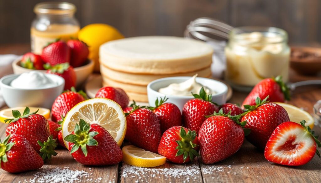 ingredientes torta fraisier
