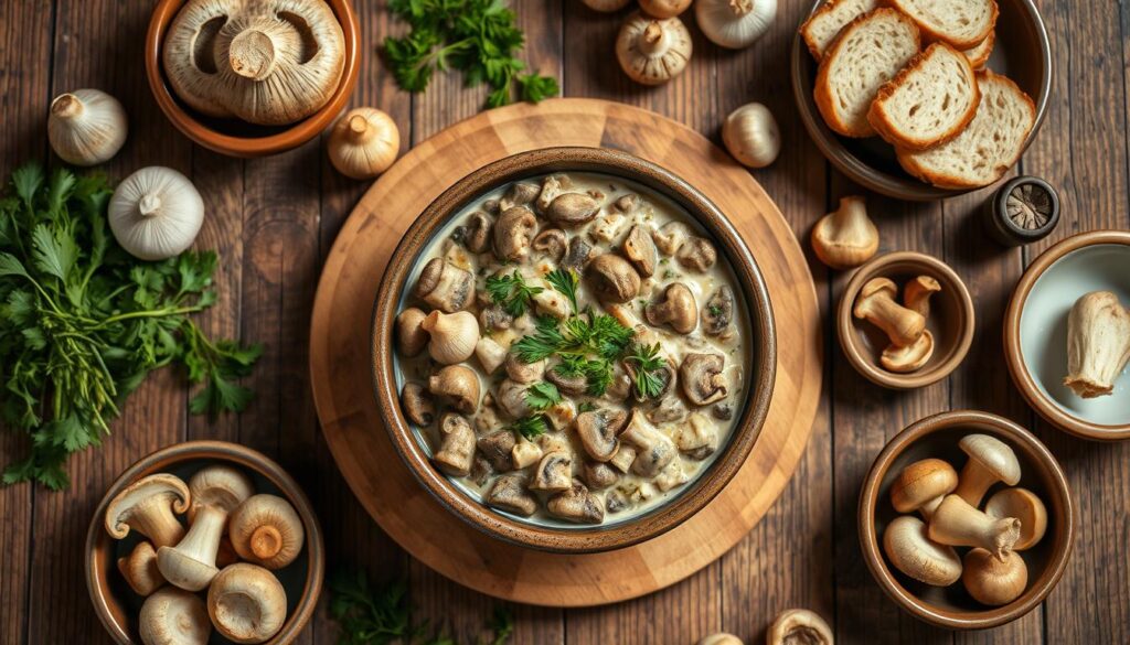 receita de antepasto de cogumelo