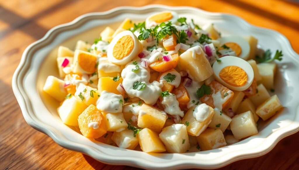 salada de maionese tradicional