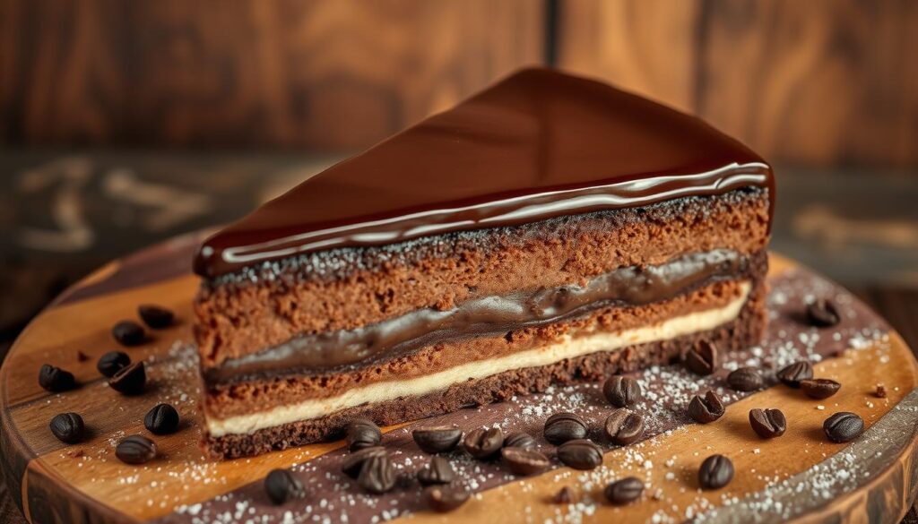 torta gelada de chocolate